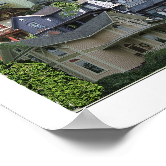 Collage Poster、Saline Michigan ポスター (角)