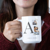 Collaged Initial Stories コーヒーマグカップ