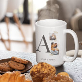 Collaged Initial Stories コーヒーマグカップ