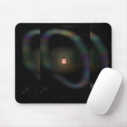 Collapsing Supernova, Expanding Ring Mousepad マウスパッド (マウス)