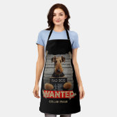 Collar Fraudster エプロン (着用した状態)