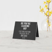 colleague farewell, retirement, coworker, goodbye, カード (黄色い花)