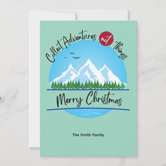 Collect Adventuresクリスマスカード 招待状 (正面)