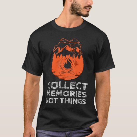 Collect Memories Not Things Graphic Tシャツ (正面)