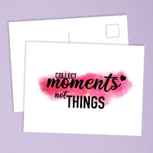 「Collect Moments」引用文はがき