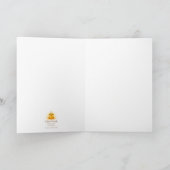 Collectable Customizable Glow Forth Greeting Card カード (内部)