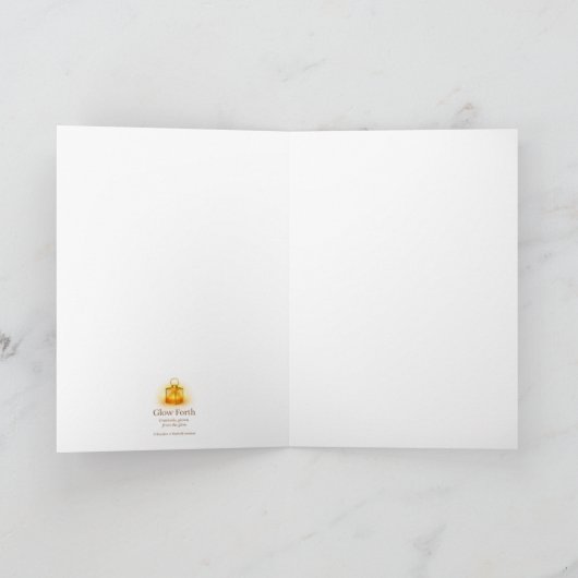 Collectable Glow Forth Customizable Card カード (内部)