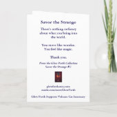 Collectable Glow Forth Greeting Card カード (裏面)