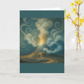 Collectable Glow Forth Greeting Card カード (黄色い花)