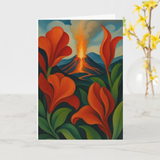 Collectable Glow Forth Greeting Card カード (黄色い花)