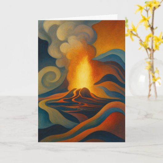 Collectable Glow Forth Greeting Card カード (黄色い花)