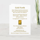 Collectable Glow Forth Greeting Card カード (裏面)