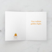 Collectable Glow Forth Greeting Card カード (内部)