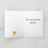 Collectable Glow Forth Greeting Card カード (内部)