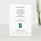 Collectable Glow Forth Greeting Card カード (裏面)