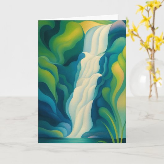 Collectable Glow Forth Greeting Card カード (黄色い花)