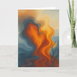 Collectible Customizable Glow Forth Greeting Card カード