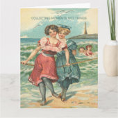 Collecting Moments Not Things Greeting カード (正面)