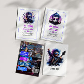 カスタム稲妻ボルト ベビーTシャツ