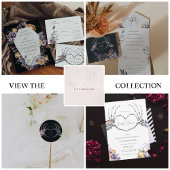 ゴシック様式フローラ | 16枚不気味の写真 オールインワン招待状