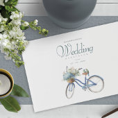 ボヘミアンブルー自転車の水の色結婚's ラウンドシール