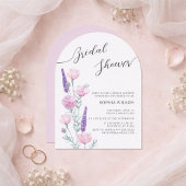 Peonies Bridal Shower Invitation 招待状