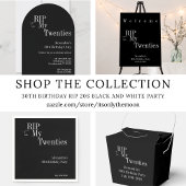 30歳の誕生日RIP 20sパーティーのお気に入り ラージペーパーバッグ