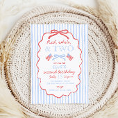 4th of July Birthday スクエアシール