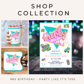 90年代パーティー1995年30歳の誕生日パーティー ペーパープレート