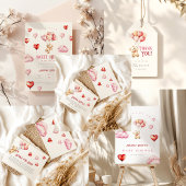 彼女の赤ちゃんシャワーに少し恋人がいる 招待状