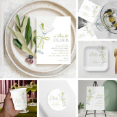 ティニの少し年上のマルティニのカクテルバースデーパーティー ペーパープレート