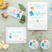 クッキーモンスターベビーシャワータイムカプセルのサイン ポスター