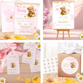 A Little Honey - A Little Honey Baby Shower  招待状