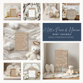 Heavenly Beige Labor & Delivery NICU Hospital サンキューカード