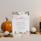 彼女はむしろ秋の赤ちゃんシャワーゲームカードを望む 招待状