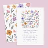 小さな野花のフローラ女の子の赤ちゃんシャワー 紙コップ