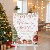 A Merry Little Birthday Banner バンティングフラッグ