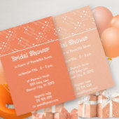 オレンジ色の灰色の世紀中頃ロッキングチェアパターン フリースブランケット