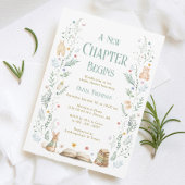 A New Chapter Book Baby Shower Welcome  ポスター