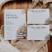 新しい章が始まる ブックス ブライズシャワー スタンダードカクテルナプキン