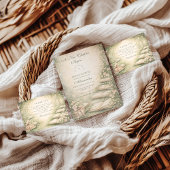 A New Chapter Begins Bridal Shower 招待状