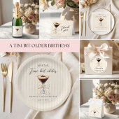 Elegant Espresso Martini Folded Thank You Card サンキューカード