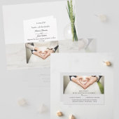 シンプル結婚パーソナライズされた座席表 プレイスカード