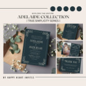 アデレード | キュレート色 | 婚約パーティー 招待状