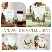 冒険が赤ちゃん男女兼用のシャワーを待つ スクエアシール