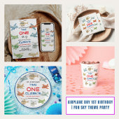Airplane Boy 1st Birthday | Fun Sky Theme Party 横断幕