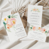 風通しの良いフローラ |パーソナライズされた結婚s スタンダードカクテルナプキン