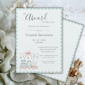 All Aboard the Baby Train Baby Shower ラッピングペーパー