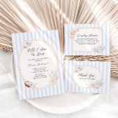 Soft Coastal Bridal Shower Cards & Gifts ポスター