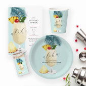 Tropical Pina Colada Cocktail Birthday Party  アクリルタンブラー